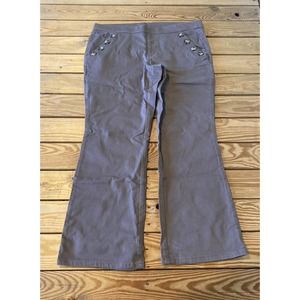 NEW Belle By Kim Gravel Tripleluxe Twill Jeans Petite Size 12P Women’s Mink